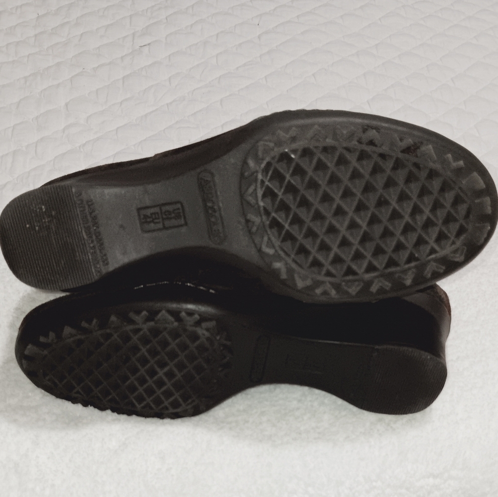 AEROSOLES  Dark Brown Ankle Booties Size 6.5M - Picture 7 of 10
